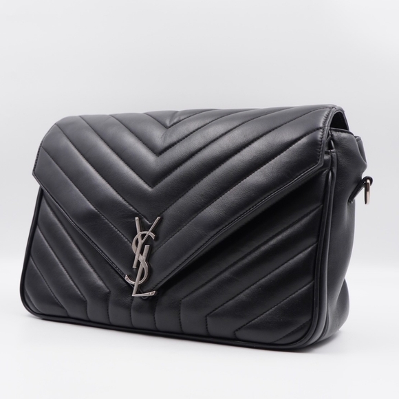 CF46 💟 Yves Saint Laurent Quilted Leather LouLou Bag - Picture 4 of 16